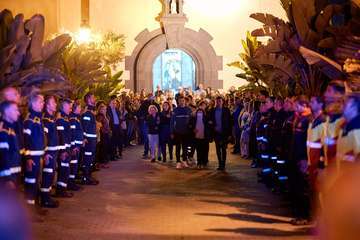 Emotivo adiós al bombero José Francisco Sánchez Cazón/TA.